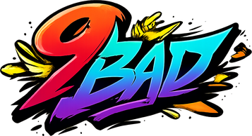 9 bad লোগো